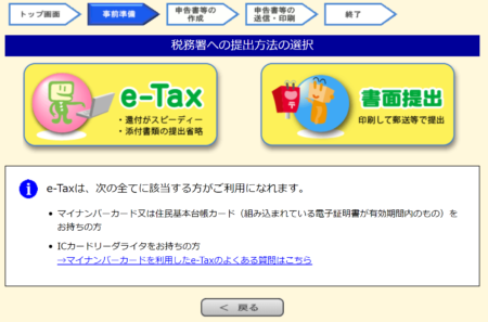 e-tax オンライン 確定申告 登録 納税 紹介