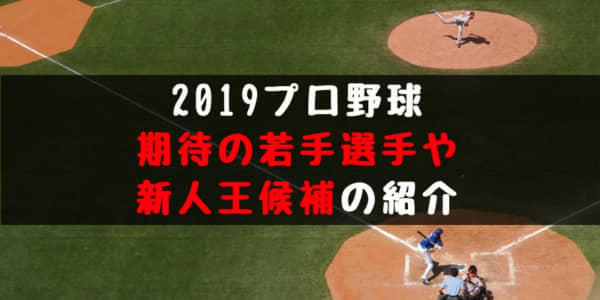 2019プロ野球ブレイク候補 若手有望株は誰だ